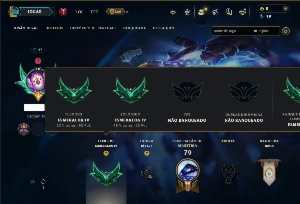 Esmeralda 4 com 85 Champs e 9 Skins