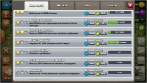 CV8 - 1000+ ESTRELAS - 5 CONSTRUTORES - 4200+ GEMAS - Clash of Clans
