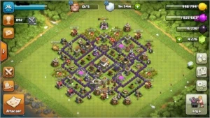 CV8 - 1000+ ESTRELAS - 5 CONSTRUTORES - 4200+ GEMAS - Clash of Clans