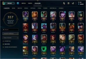 Acc 2012 lv81 2xGold 127 Campeão 49 Skin 174 Icon 42k Essen - League of Legends LOL