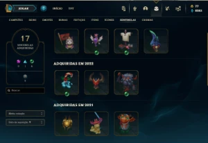 Conta - lol e valorant com skin mais de 1300 reais gastos - League of Legends