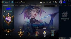 CONTA LEVEL 262, 81 SKINS, GOLD 4 - League of Legends LOL