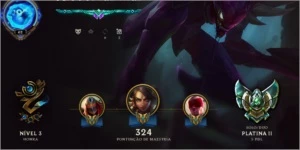 CONTA LOL PLAT 2 - EX DIAMOND - 150 SKINS - Full CHAMP - League of Legends