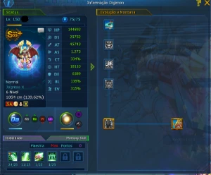 Conta Com 2U Miko/Bloom - Digimon Masters Online DMO