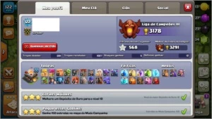 Vendo CV11 médio upado. - Clash of Clans