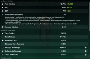 CONTA GENSHIN IMPACT AR56 - XIAO C1, ZHONGLI, BAAL E MAIS