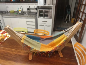 Suporte de rede para pet's - Artesanato e Personalizados