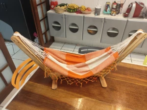 Suporte de rede para pet's - Artesanato e Personalizados