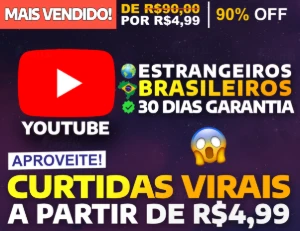 [Promoção] 100 Curtidas Youtube por R$0,99 Centavos
