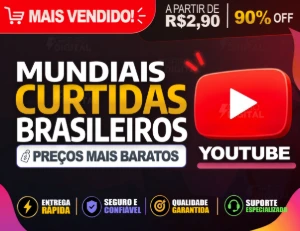 YOUTUBE CURTIDAS BRASILEIRAS - MUNDIAIS [MAIS VENDIDO] - Redes Sociais