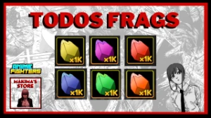 { Afs } 1K De Fragmentos ( Frags, Fragments ) Anime Fighters - Roblox