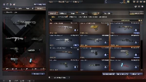 Conta Com 11 Armas De Mercado Negro. Nova Que Da Até 250% Xp - Crossfire