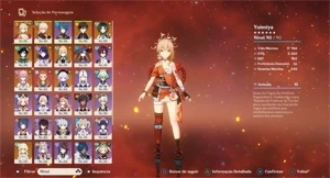 Conta AR 57 Server NA - Genshin Impact