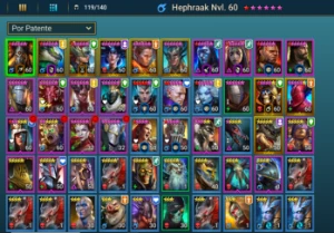 Conta Raid Shadow Legends 300 reais - Outros