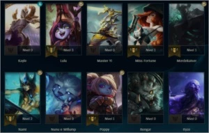 Conta Unranked NV 30 | 8 Skins | 26 Campeões | EMAIL - League of Legends LOL