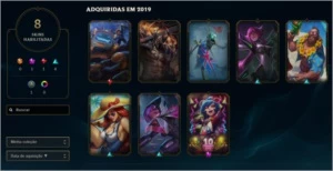 Conta Unranked NV 30 | 8 Skins | 26 Campeões | EMAIL - League of Legends LOL