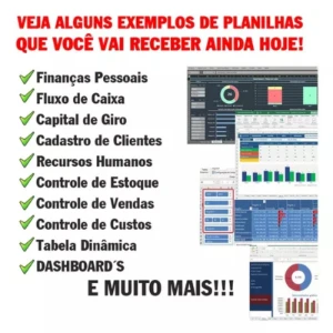 Pack +15.000 Planilhas Prontas Editáveis + Curso Bônus - Outros