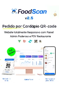 FoodScan v2.5 - Cardápio digital e QR code - Others
