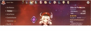 Conta Genshin Impact Com Venti + Klee + Mona e Diversos