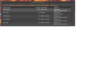 MS 229 FIRMERA ML 77 com 3 makers 50+ em firmera - Tibia