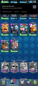 Vendo Conta Clash Royale Arena 15  17 Lendarias