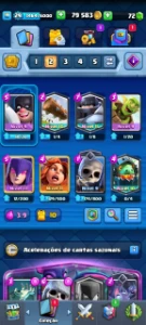 Vendo Conta Clash Royale Arena 15  17 Lendarias