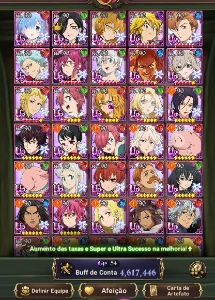7ds account escanor ultimate 6/6 - Seven Deadly Sins