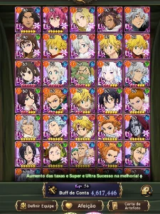 7ds account escanor ultimate 6/6 - Seven Deadly Sins
