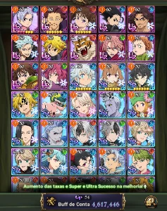 7ds account escanor ultimate 6/6 - Seven Deadly Sins