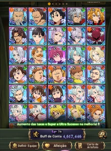 7ds account escanor ultimate 6/6 - Seven Deadly Sins