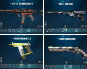Conta Full Skin Valorant