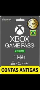 Xbox Gamepass Ultimate 1 mês assinatura em qualquer conta - Premium