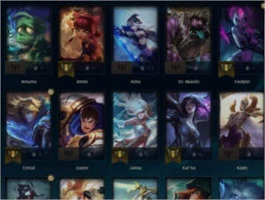 CONTA LOL PLATINA 1 MMR BOM COM EZ PULSEFIRE - League of Legends