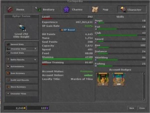 Vendo EK 280 Menera - Carta RK em Maos. - Tibia
