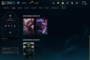 CONTA LOL // FULL ACESSO // 150 ESSSENCIAS // PASSE COMPLETO - League of Legends