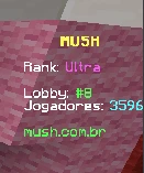 Conta De Minecraft Com Capas Raras , Vip No Mush E Lvl 15