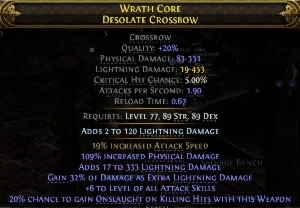 Deadeye 96 (Vendo Conta Completa) - Liga Ryse of the Abyssal - Path of Exile