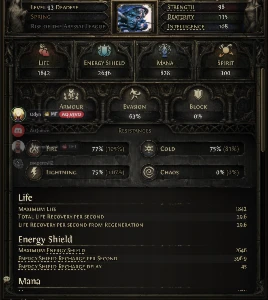 Vendo Build Completa - Liga Ryse of the Abyssal - Path of Exile