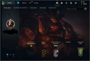 CONTA SMURF/PRINCIPAL COMPLETA - League of Legends LOL