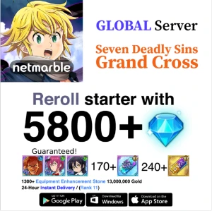 ✨5800+💎 Diamantes 7DS|seven deadly sins grand cross|GLOBAL✨