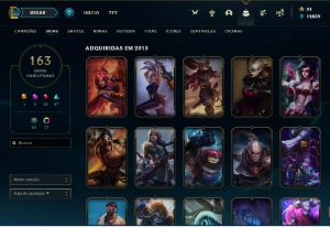 Conta League of Legends + Valorant LOL