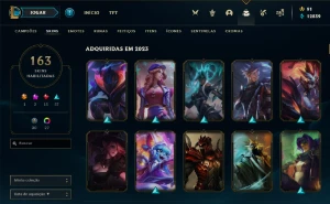Conta League of Legends + Valorant