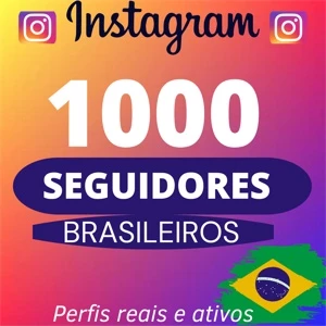 Seguidores Brasileiros com contas reais e ativas - Redes Sociais