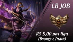 LB JOB - SAIA DO BRONZE JÁ! - League of Legends LOL