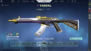 CONTA VALORANT COM MUITA SKINS E SHERIFF ARCANE