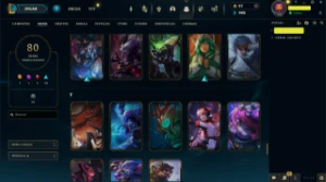 LEAGUE OF LEGENDS: Conta Épica com 130 Campeões e 80 Skins LOL