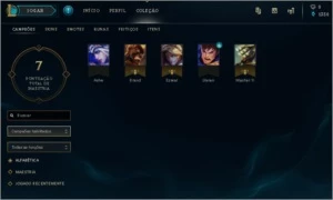 Conta LOL LEVEL 11 - FW LIBERADA - League of Legends