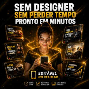 +12.000 Mil Artes Profissionais Prontas Editáveis - Artes e Templates Artes Canva