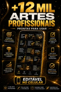 +12.000 Mil Artes Profissionais Prontas Editáveis