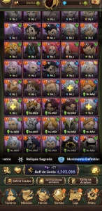 vendo conta escanor e merlin 6/6 sem vinculo - Seven Deadly Sins